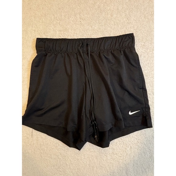Nike Pants - Nike Dri-FIT Womens XS Black Athletic Running Training Shorts Drawstring Swoosh